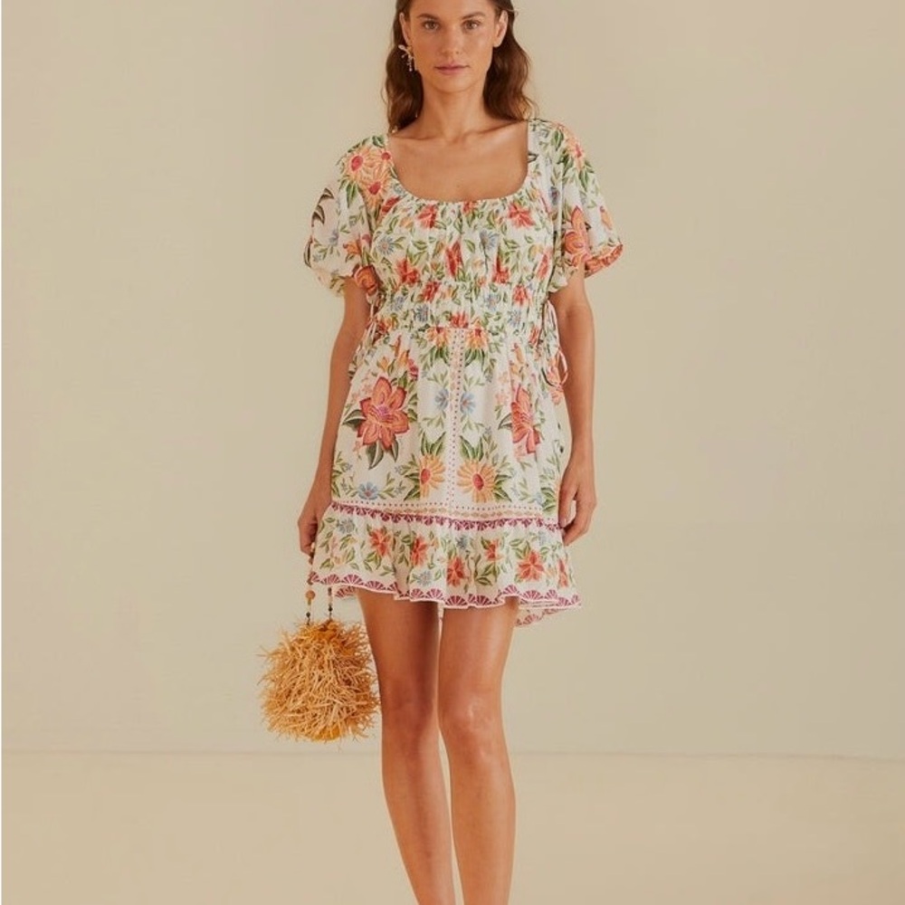 FARM Rio Multicolor Floral Mini Dress